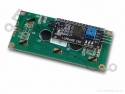 Display LCD HD44780 - 16x2 wit op blauw met I2C interface